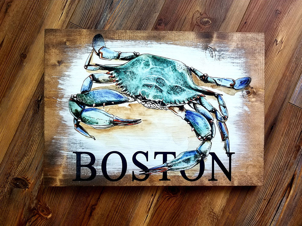 Boston, MA Crab Plank