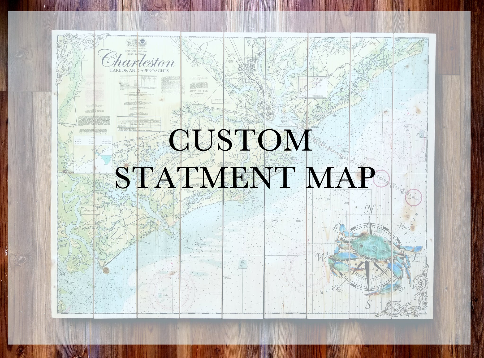 CUSTOM LOCATION Statement Sized Pallet Map