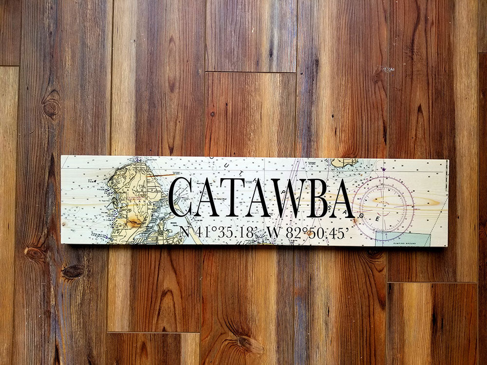 Catawba, OH Coordinate Sign