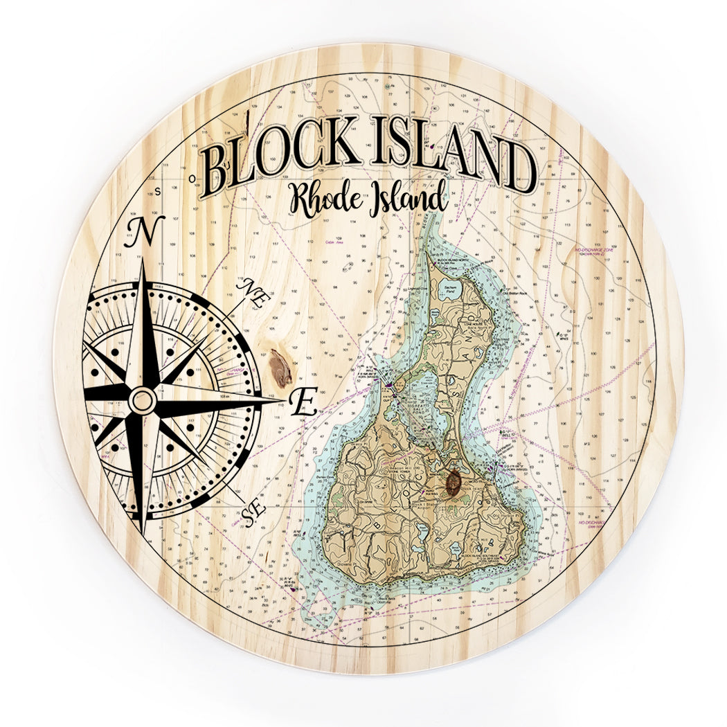 18" Block Island Round Circle, RI