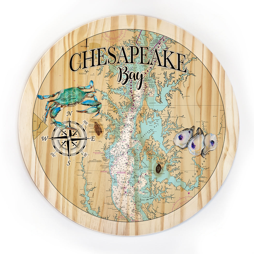 18" Chesapeake Bay Round Circle