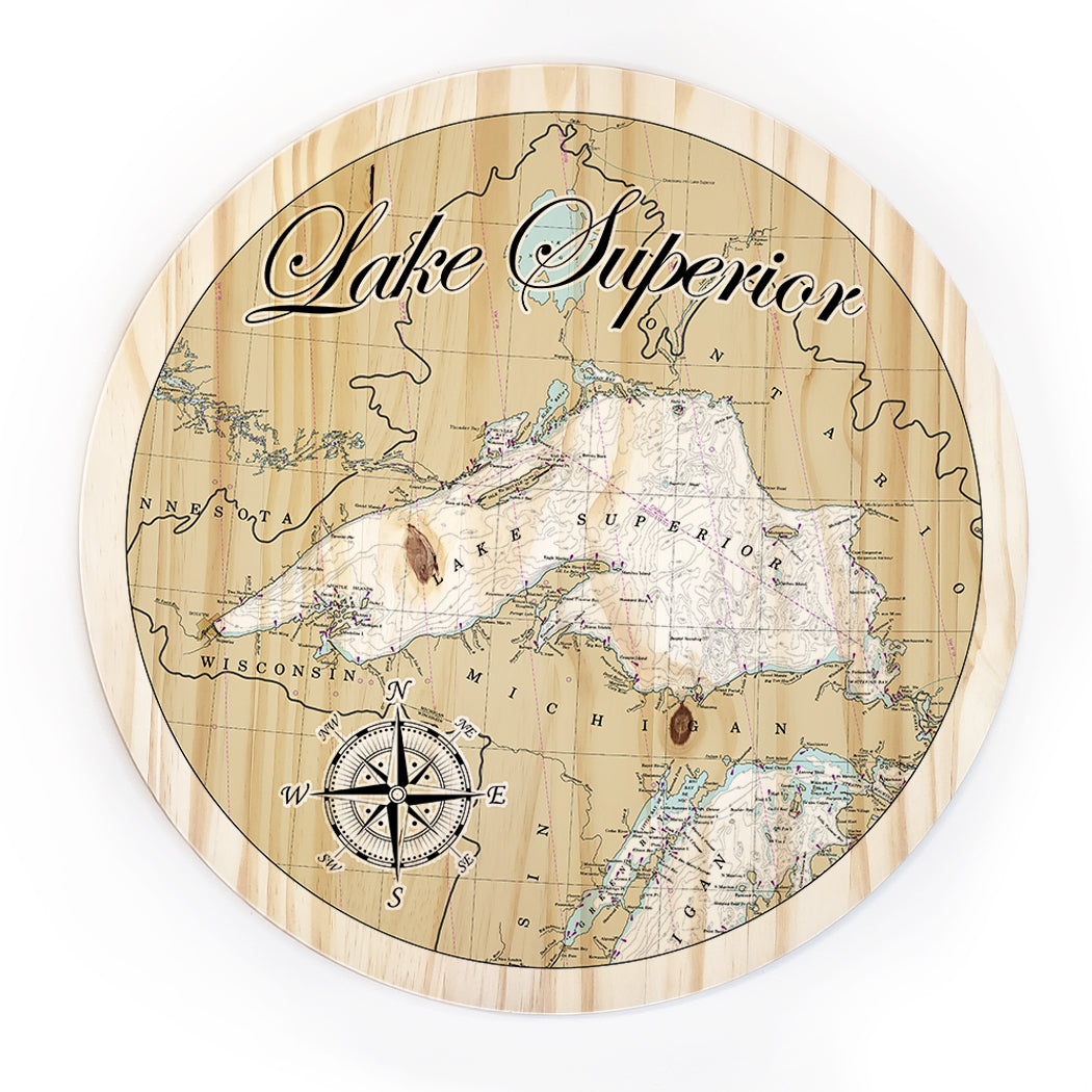 18" Lake Superior Round Circle