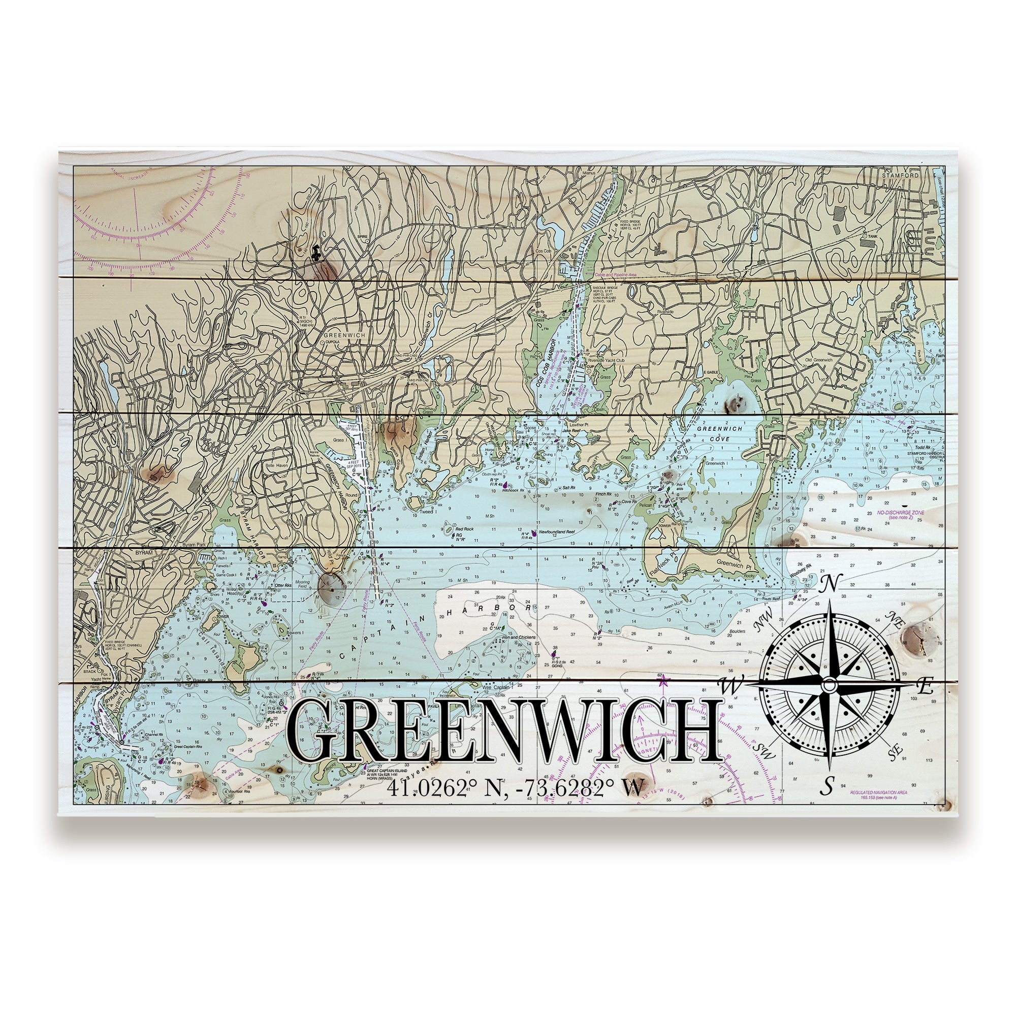 Greenwich, CT Pallet Map