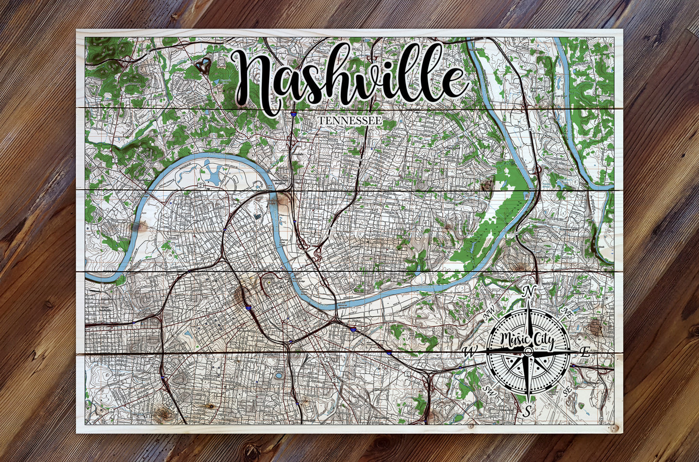 Nashville, TN Pallet Map, image size:1440x952
