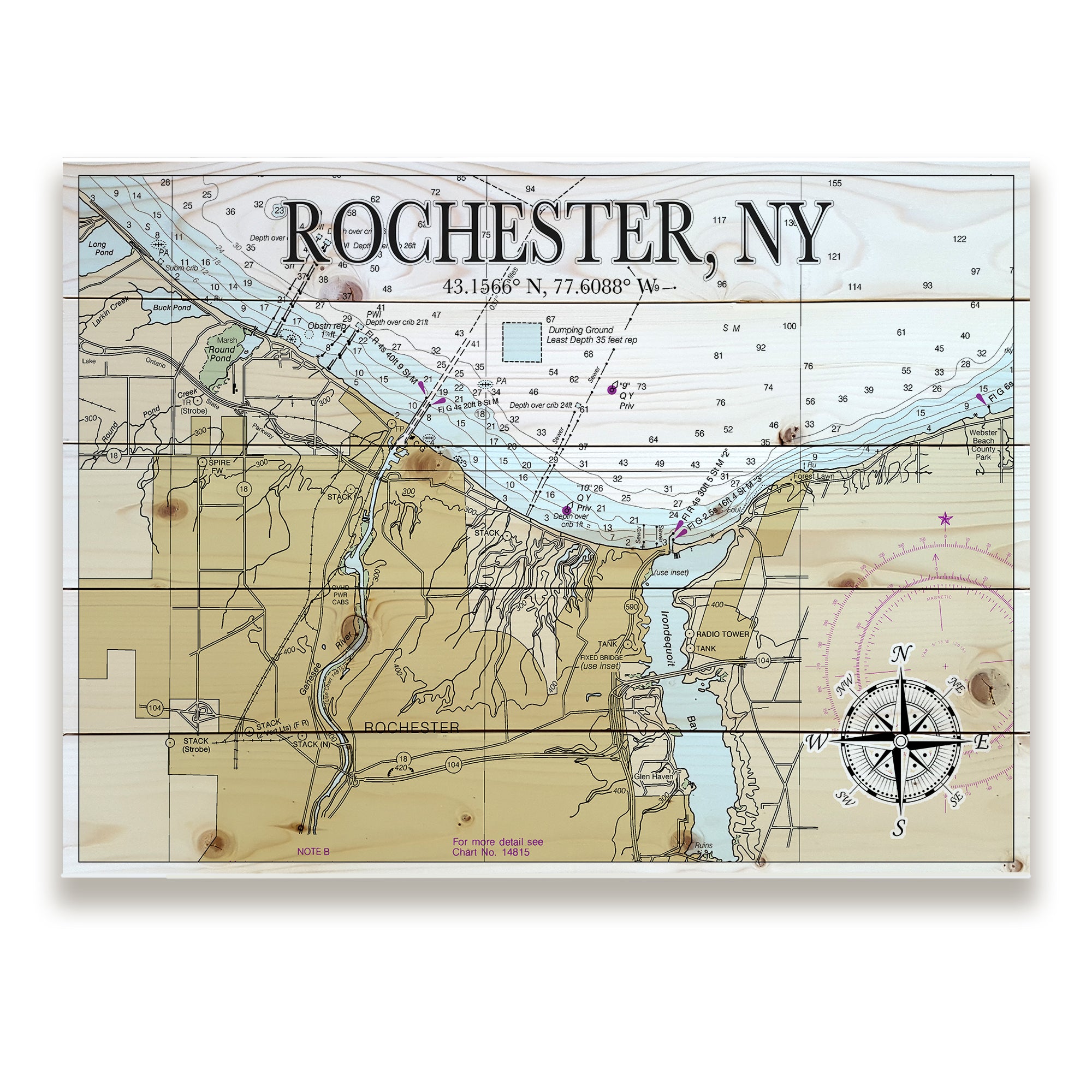 Rochester, NY Pallet Map