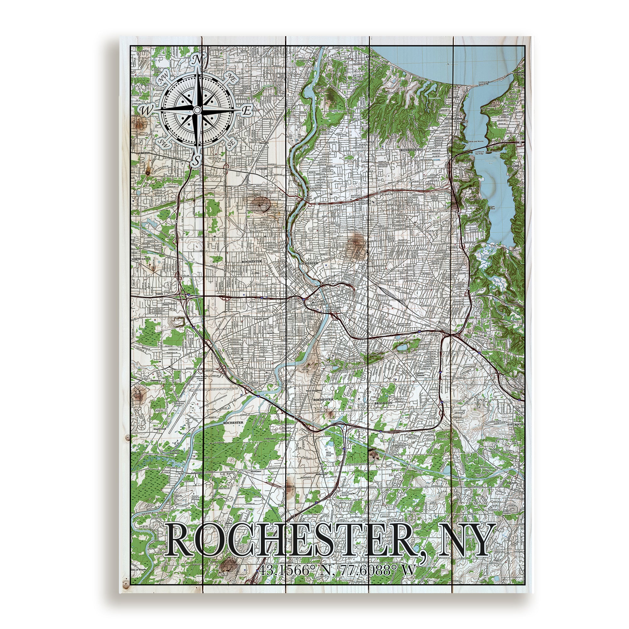 Rochester, NY Pallet Map