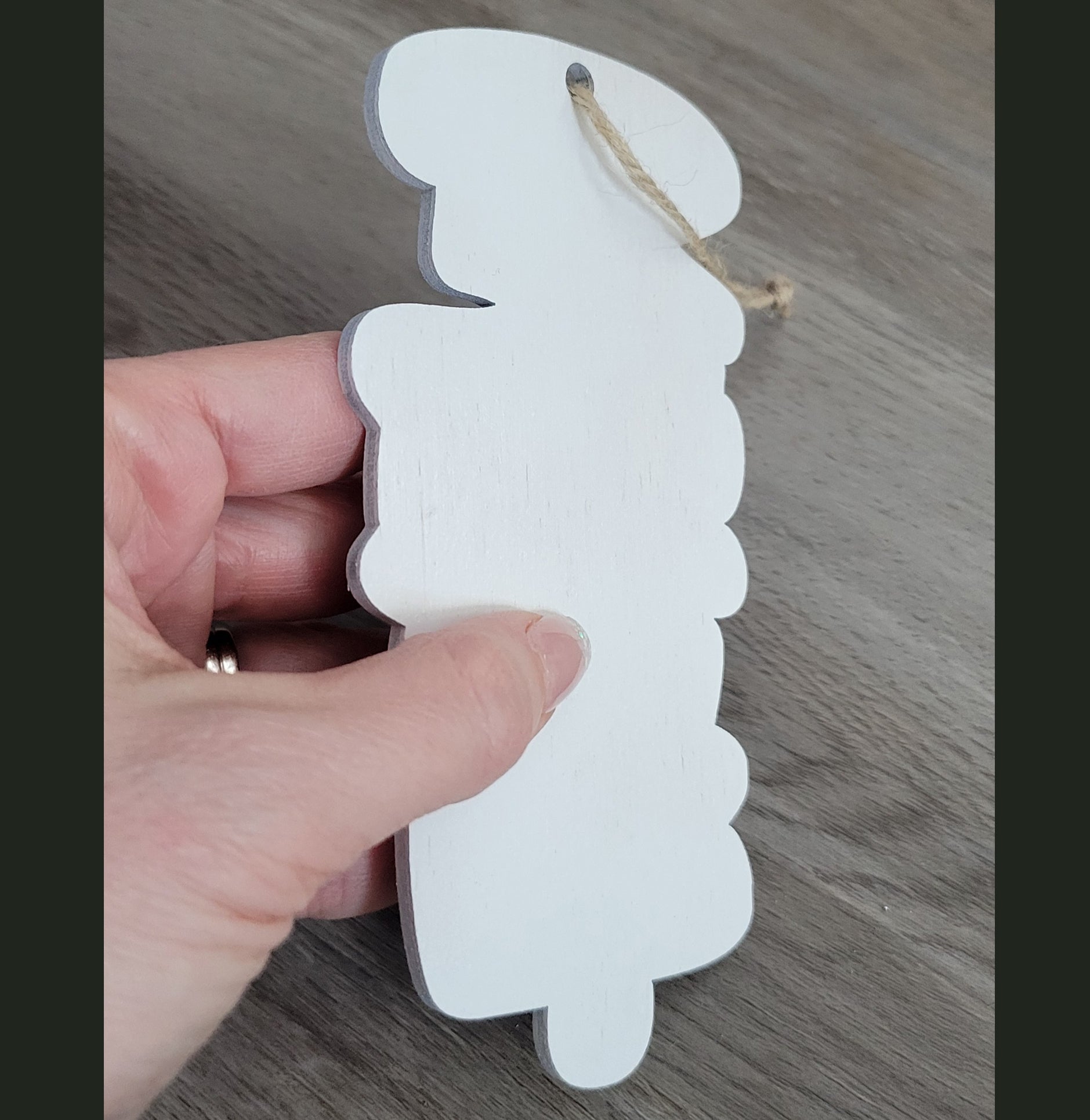 Jesus's Ministry Wood Ornament Driftwood Location Sign