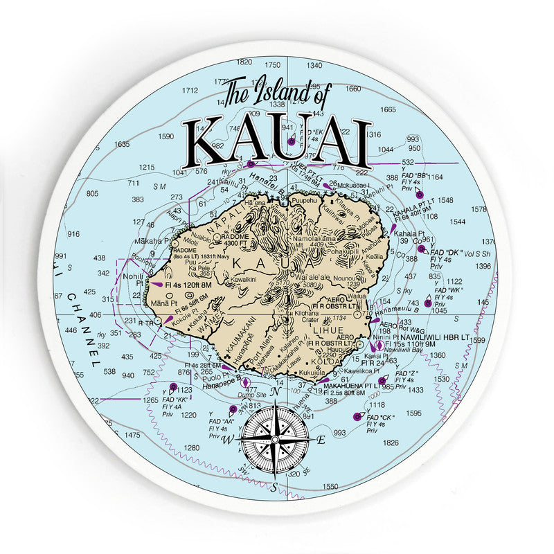 Kauai HA 3.5 Inch Wood Magnet Keepsake