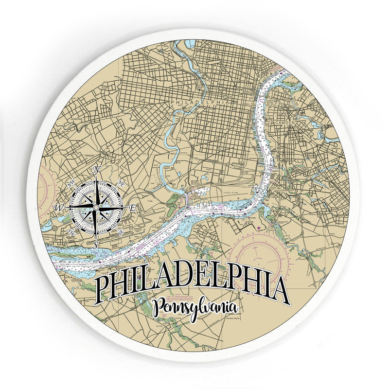 Philadelphia PA 3.5 Inch Wood Magnet Keepsake