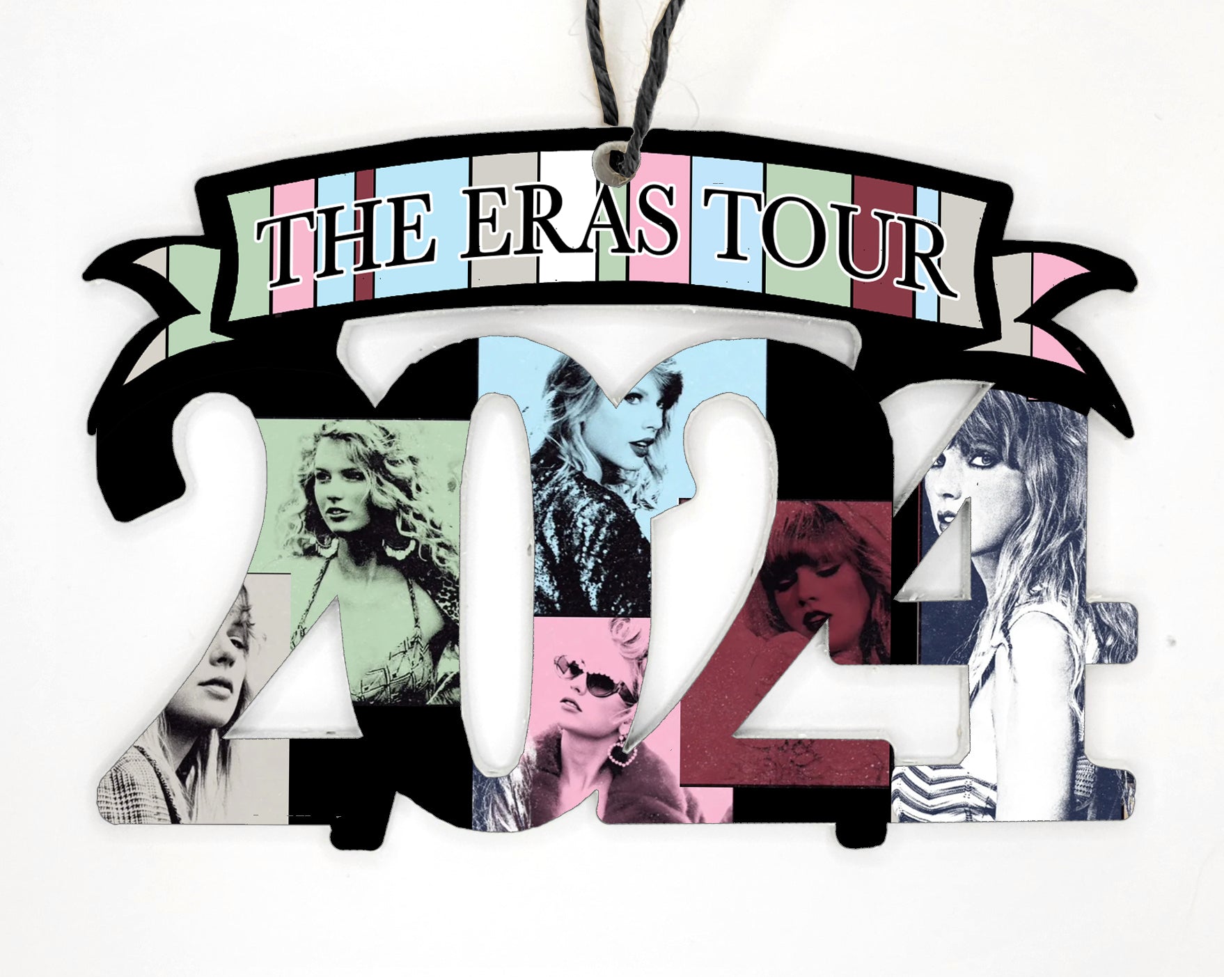 Eras Tour 2024 Shaped Wood Ornament