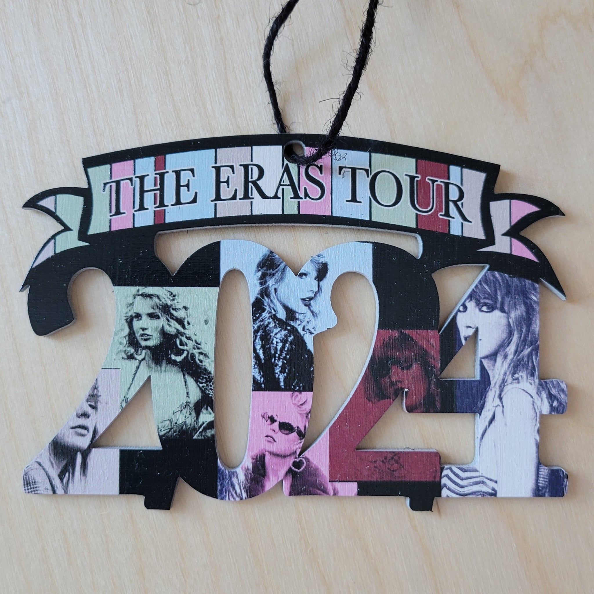 Eras Tour 2024 Shaped Wood Ornament
