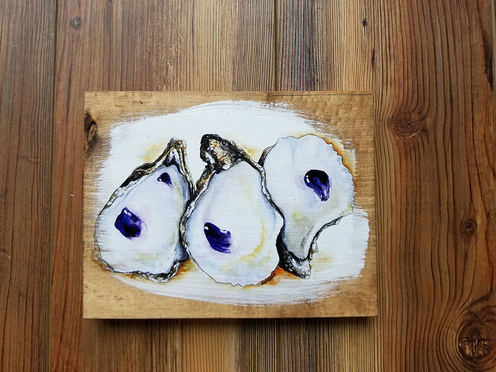 5x7 Oysters Artwork