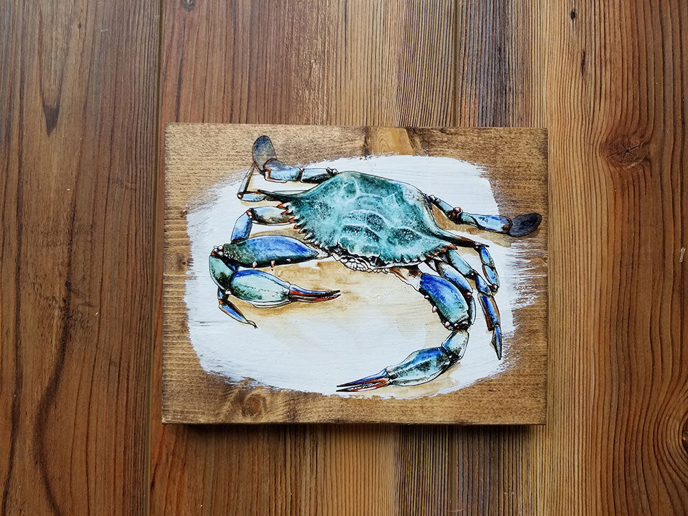 5x7-crab Artwork
