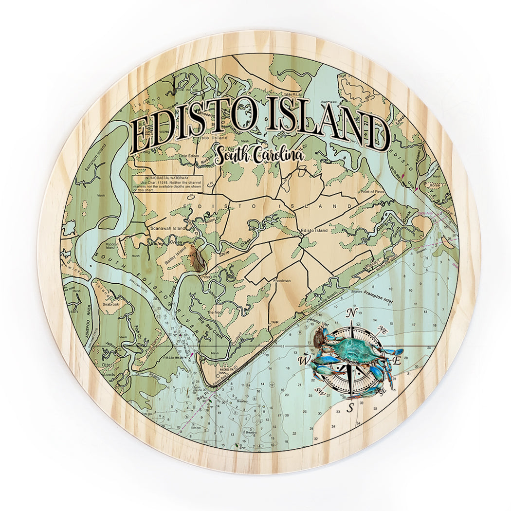 18" Edisto Island, SC Round Circle