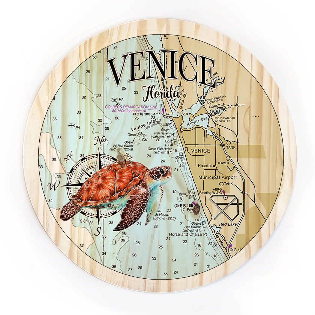 18"  Venice, FL Round Circle