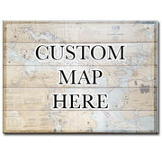 Custom Designed Pallet Map