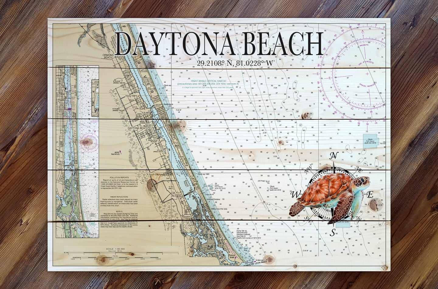 Daytona Beach, FL Pallet Map