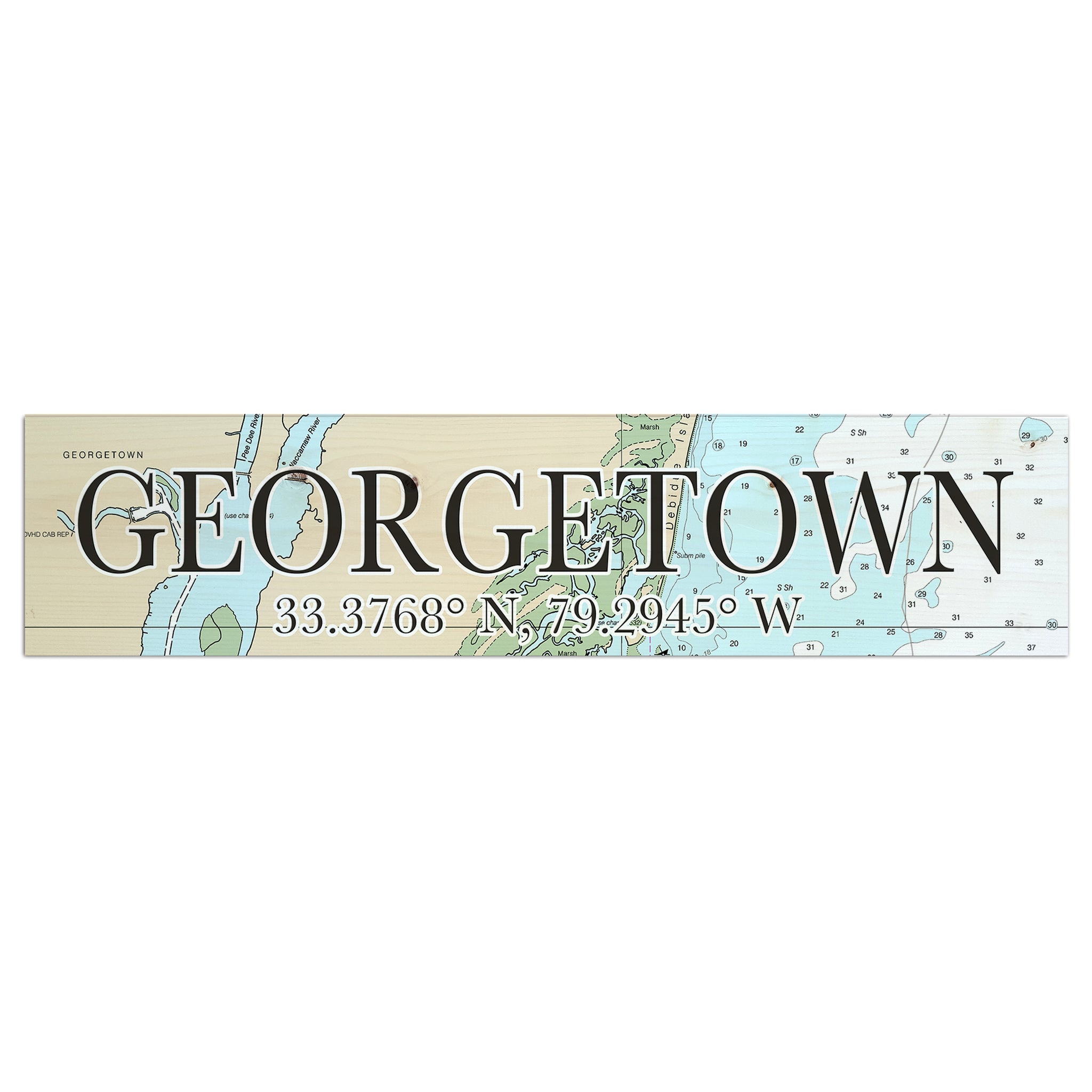 Georgetown,  SC Coordinate Sign