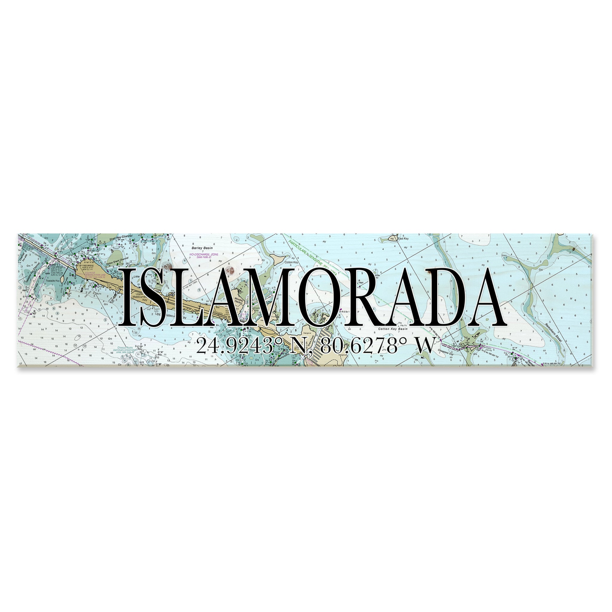 Islamorada, FL Coordinate Sign