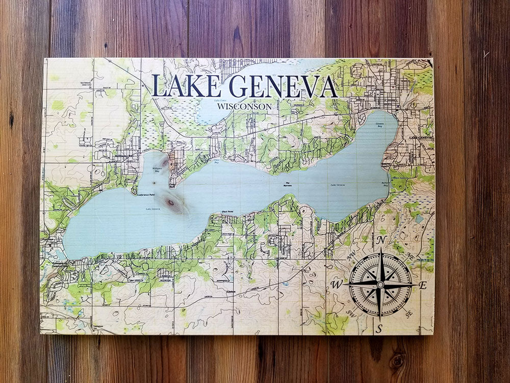 Lake Geneva, WI Plank
