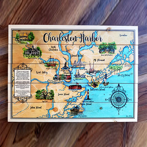 Landmark Charleston, SC Pallet Map