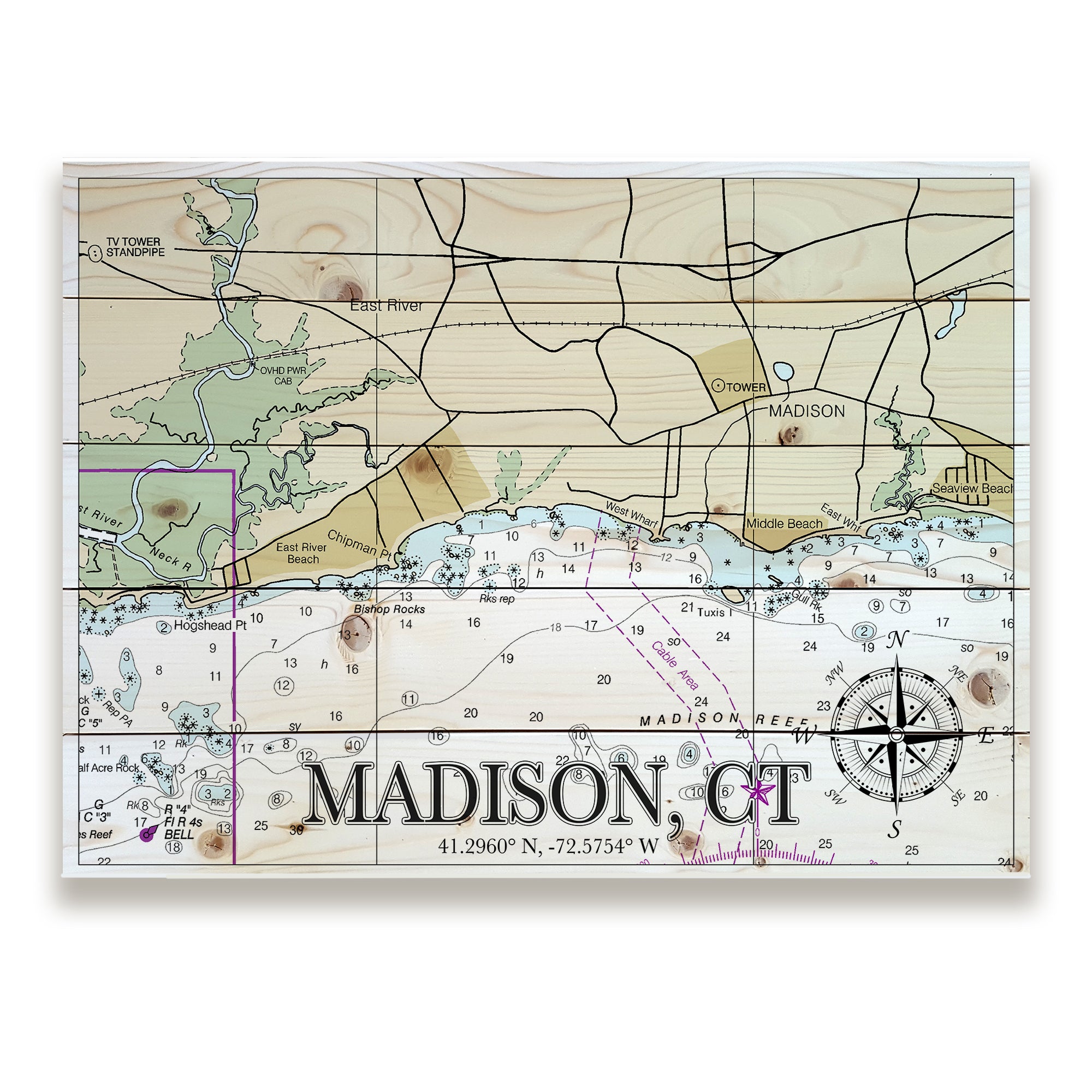 Madison, CT Pallet Map
