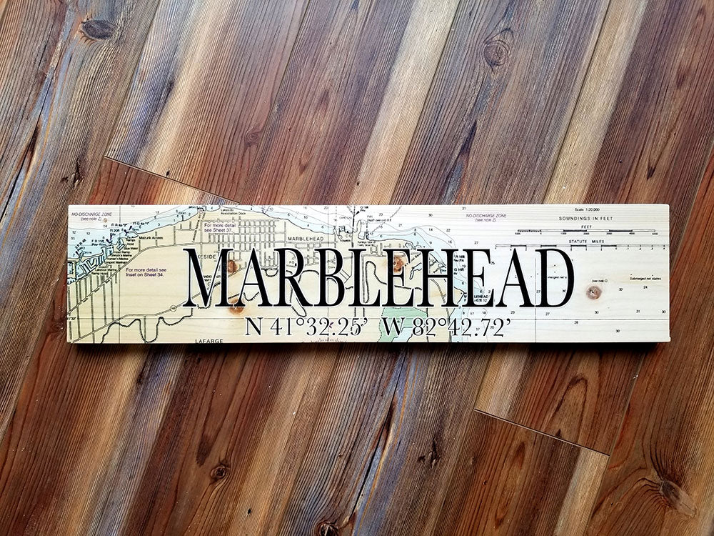 Marblehead, MA Coordinate Sign