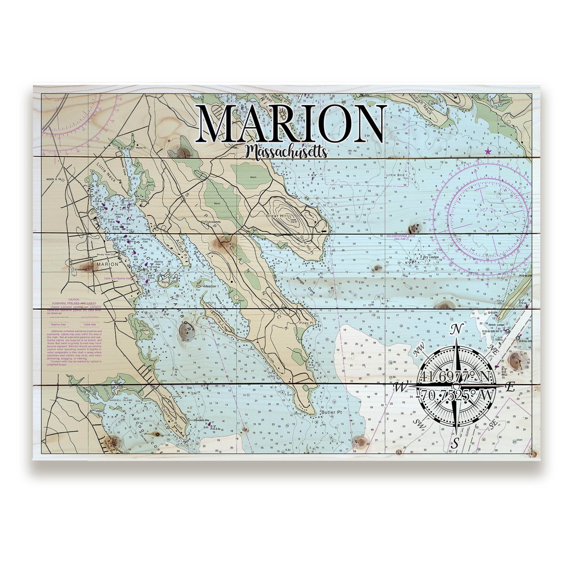 Marion, MA Pallet Map