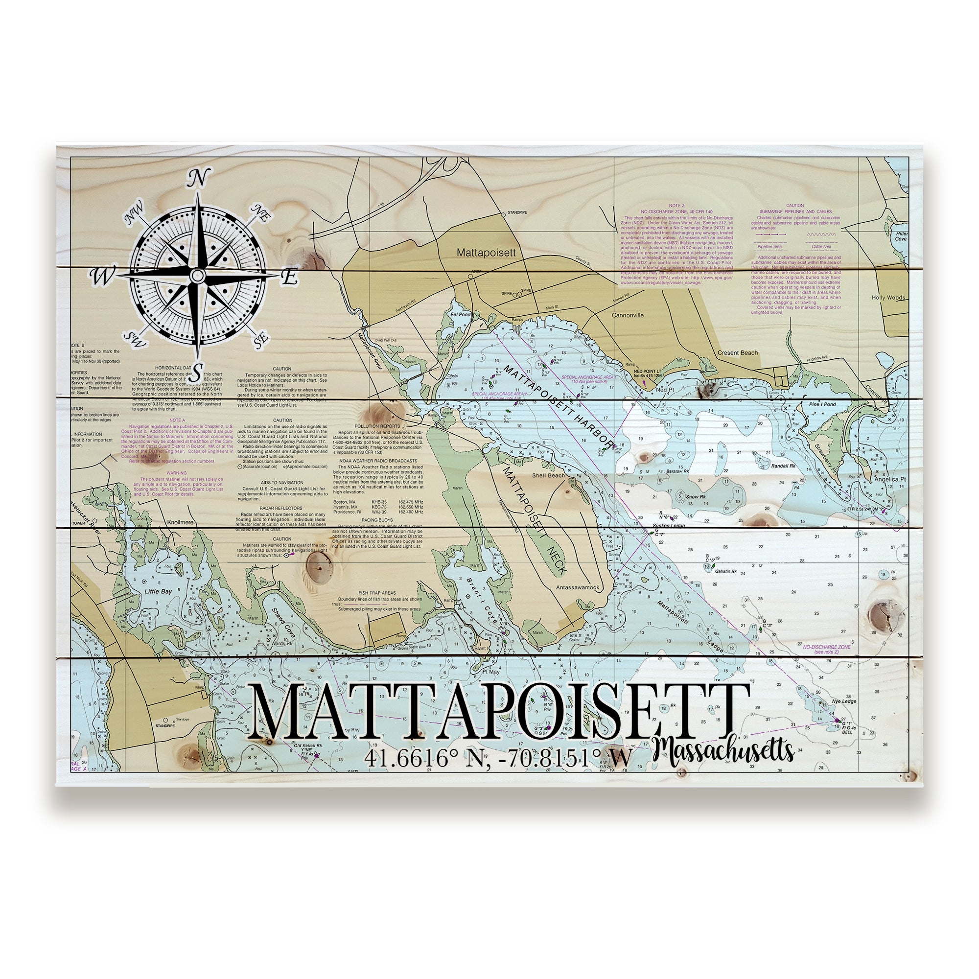 Mattapoisett, MA Pallet Map