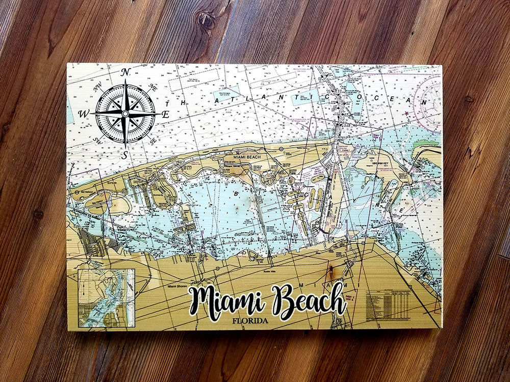 Miami Beach, FL Plank – MapMom