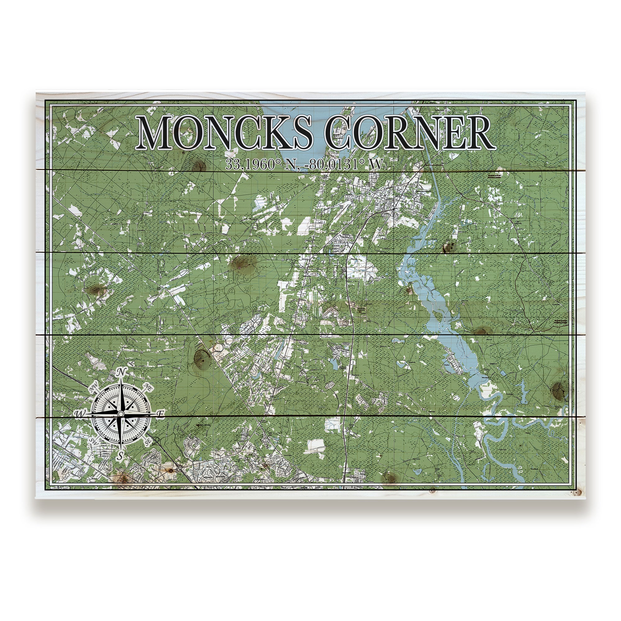 Moncks Corner, SC - Pallet Map