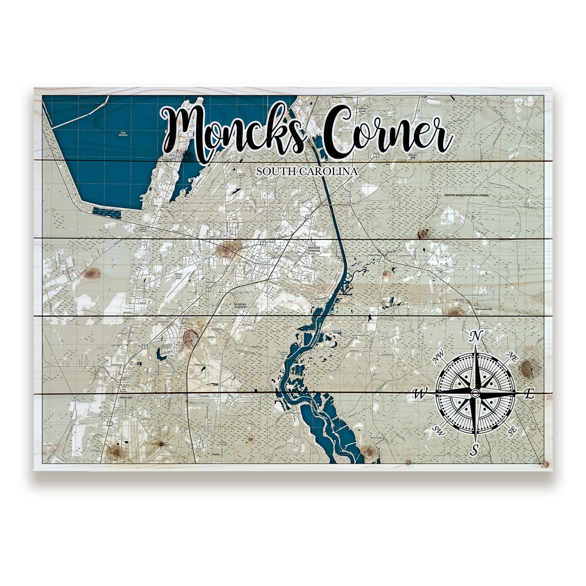 Moncks Corner, SC - Pallet Map II