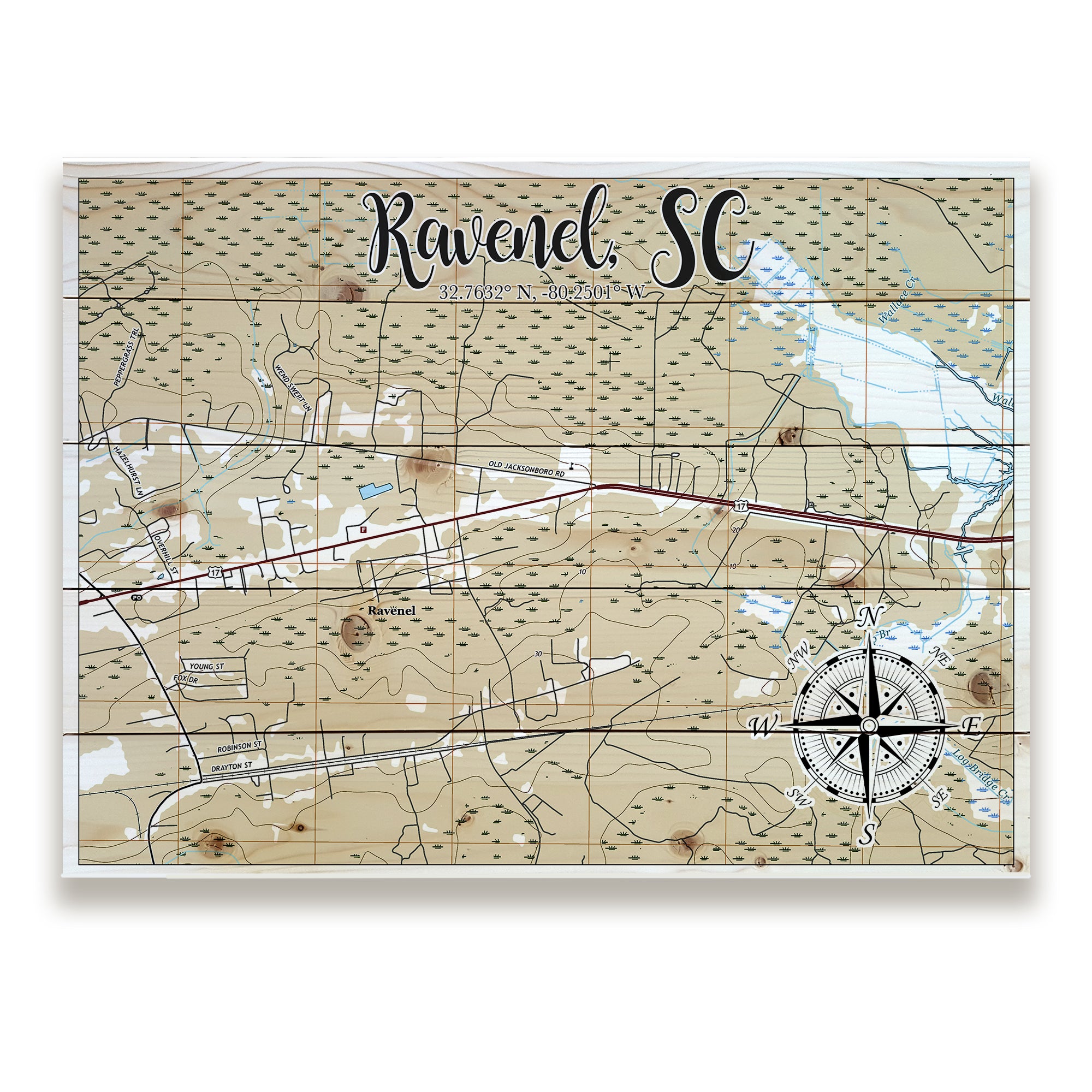 Ravenel, SC Pallet Map