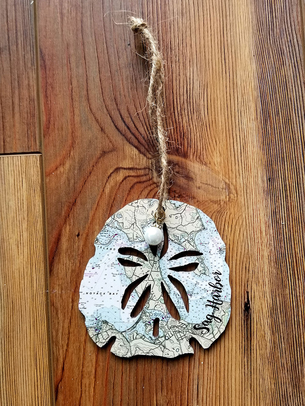 Sag Harbor, NY Sanddollar Ornament