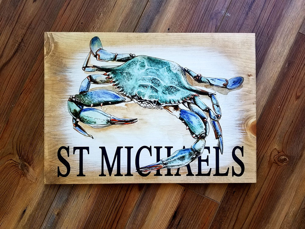 St Michaels, MD Plank Crab