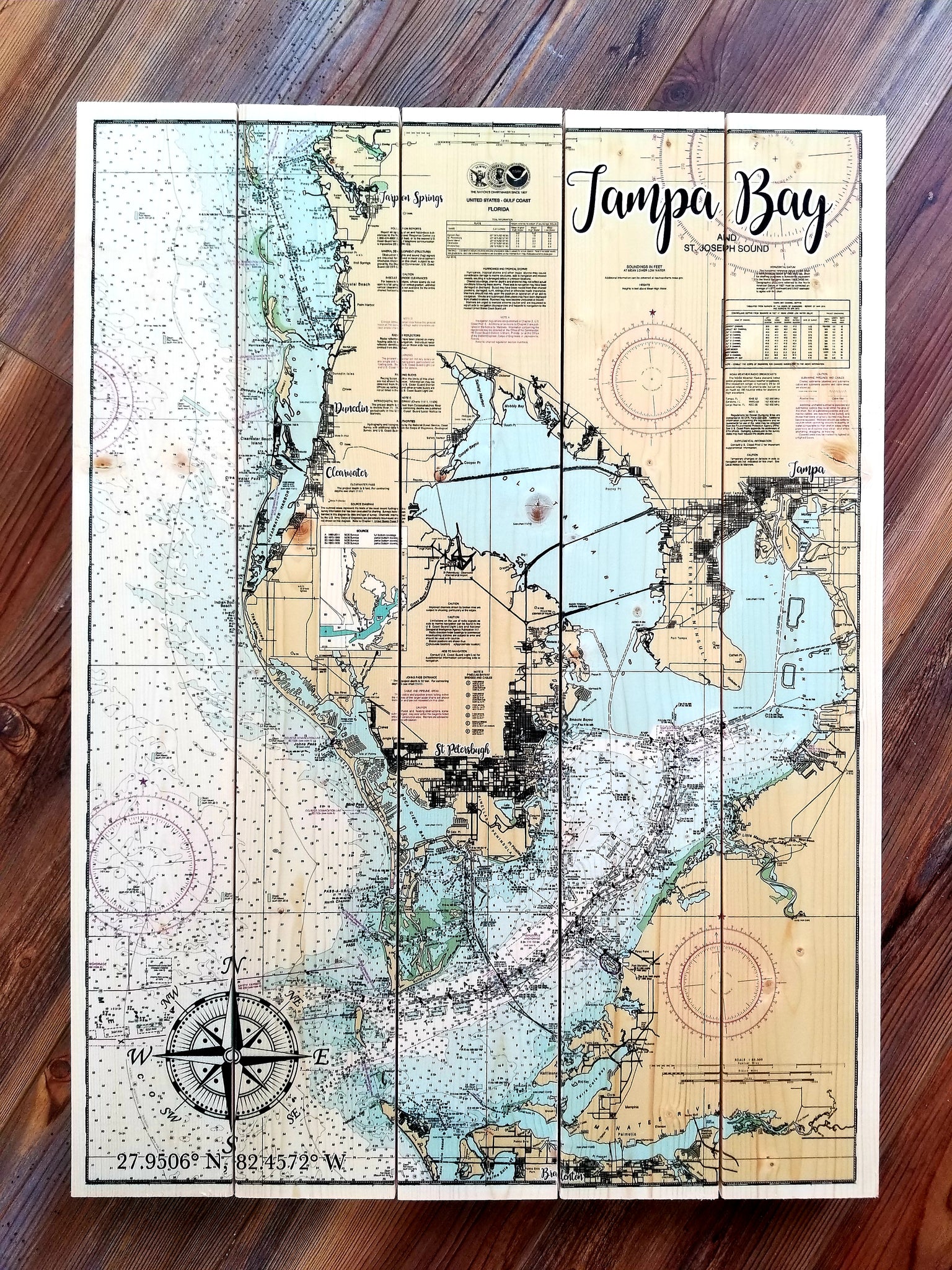 Tampa Bay, FL Pallet Map